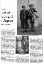 En ny uppgift i Japan